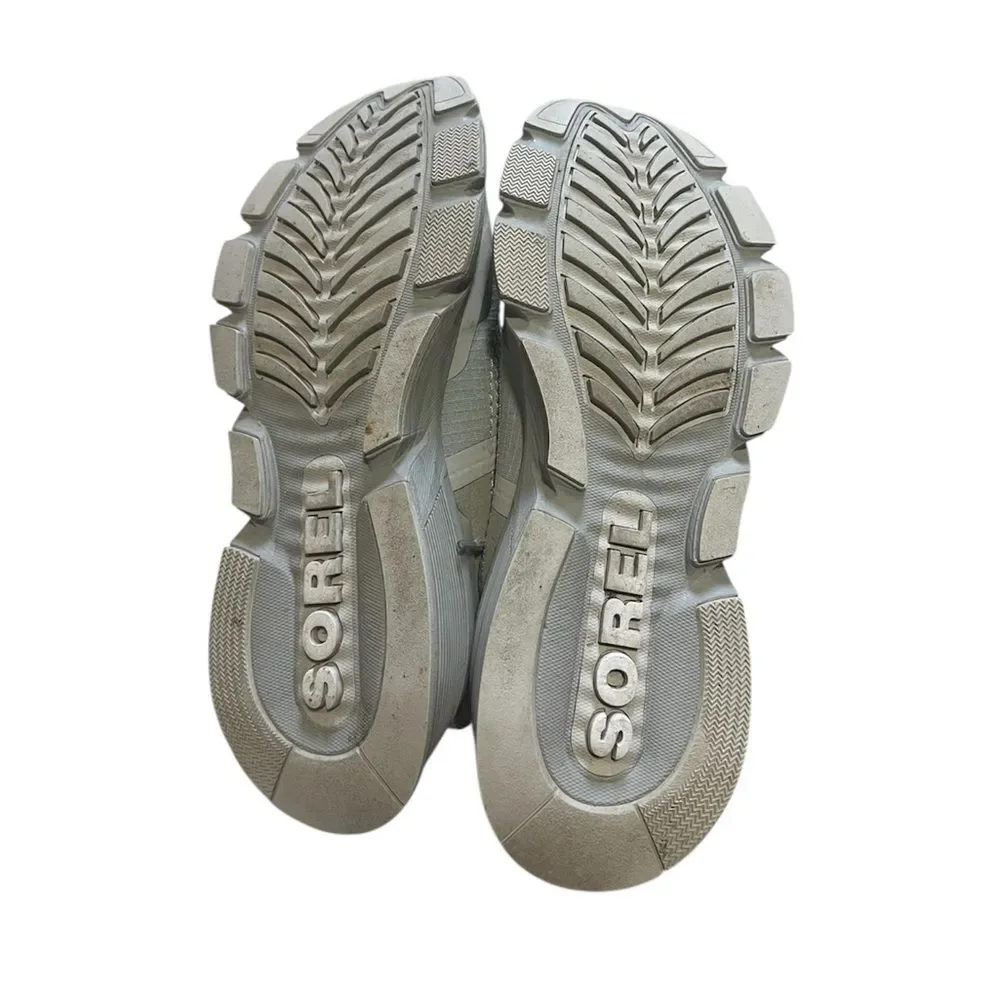 Sorel Kinetic Rush Women's Gray Ripstop Sneakers Shoes NL4284-081 Size 8